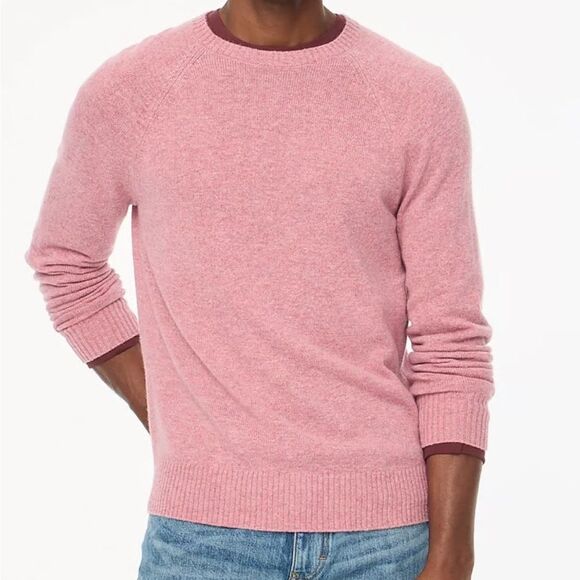J. Crew Lambswool Blend Supersoft Crewneck Sweater - Picture 1 of 7